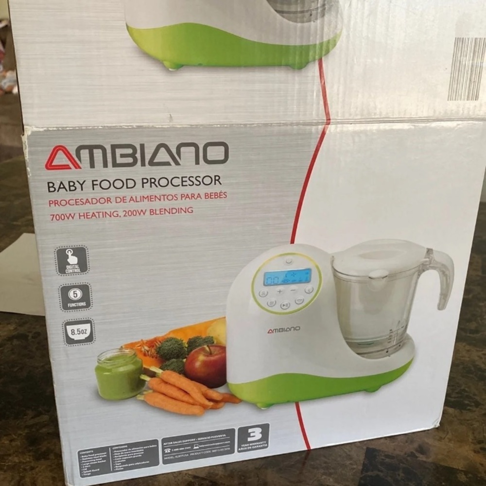 Baby food processor
